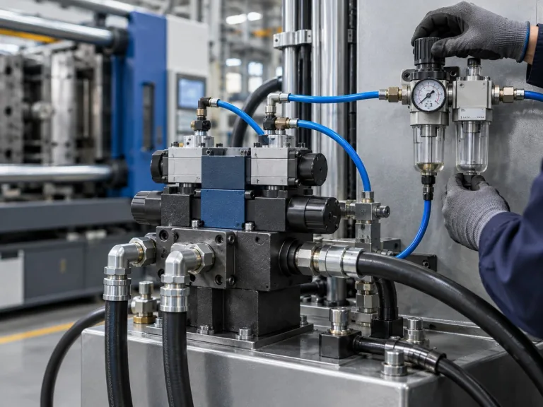 Acionamento pneumático para comando hidráulico industrial ADL Hidráulica ADL Hidráulica Acionamento pneumático para comando hidráulico industrial